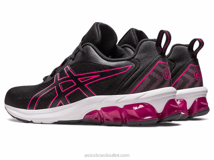gel-quantum 90 iv 462T2227 rave preto/rosa Asics