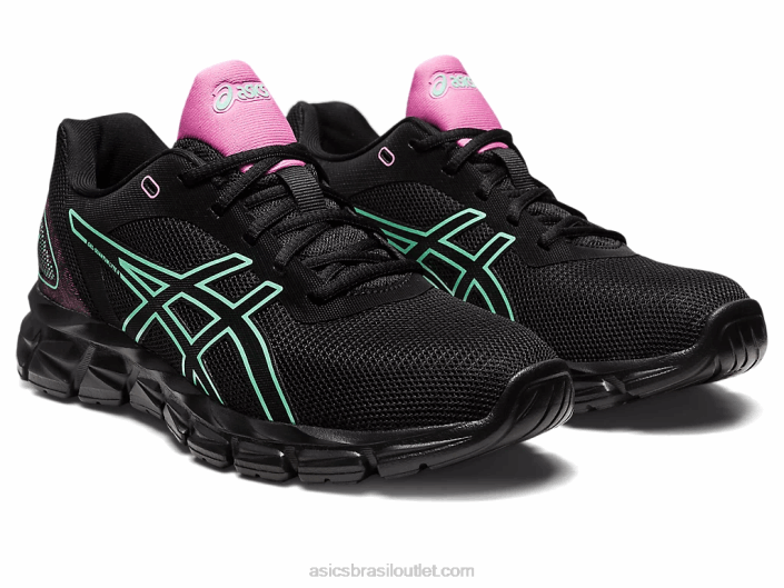gel-quantum lyte ii 462T2340 preto/verde gelo Asics
