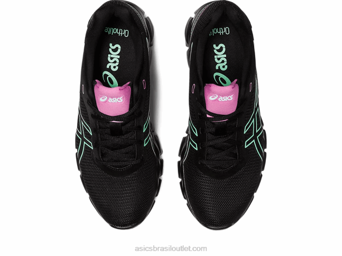 gel-quantum lyte ii 462T2340 preto/verde gelo Asics
