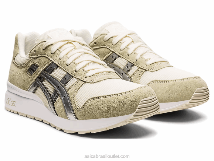 gt-ii 462T3738 folha seca verde/prata pura Asics