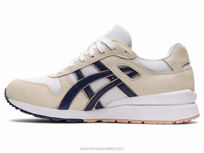 gt-ii 462T3739 creme/azul trovão Asics