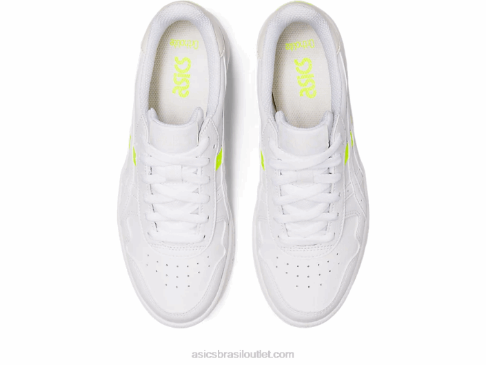 japão s 462T2634 branco/amarelo de segurança Asics