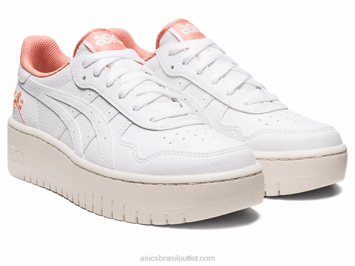 japão s pf 462T2187 branco/salmão Asics
