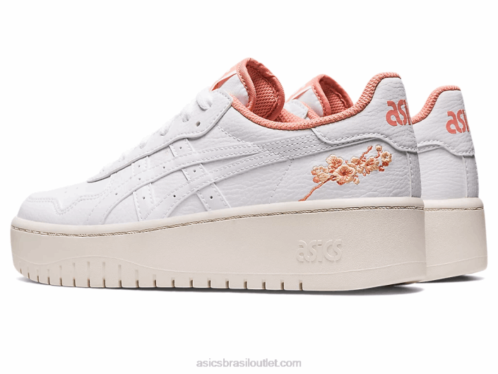 japão s pf 462T2187 branco/salmão Asics