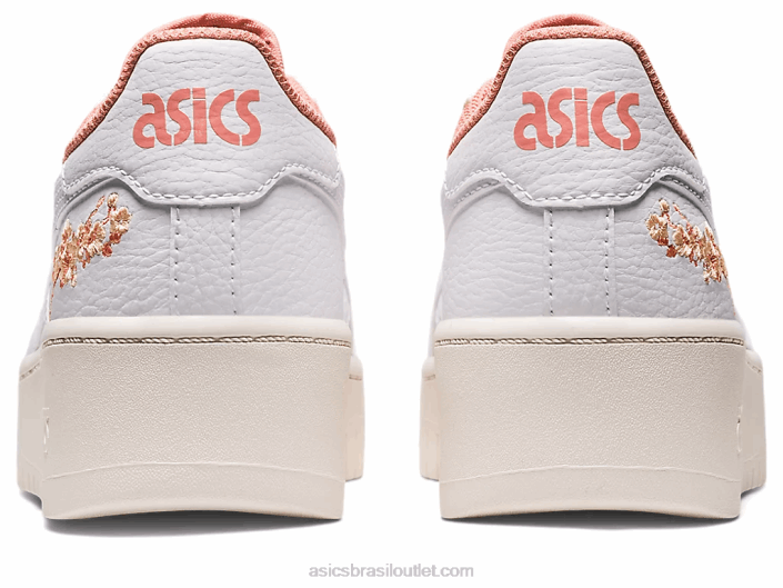 japão s pf 462T2187 branco/salmão Asics