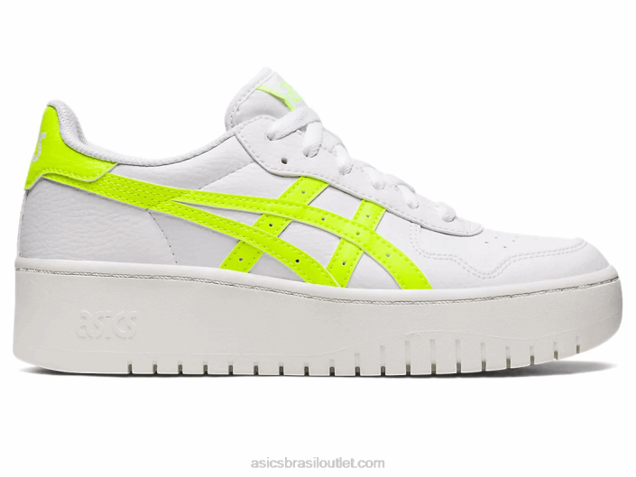 japão s pf 462T2221 branco/amarelo de segurança Asics