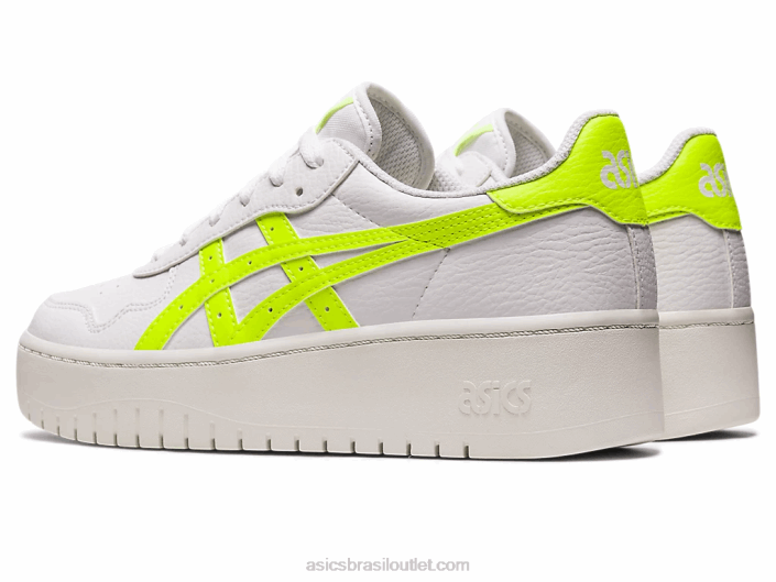 japão s pf 462T2221 branco/amarelo de segurança Asics