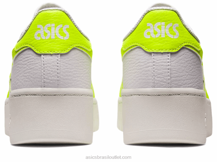 japão s pf 462T2221 branco/amarelo de segurança Asics