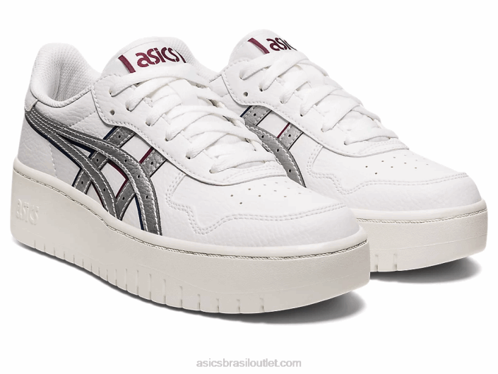 japão s pf 462T2225 branco/prata pura Asics
