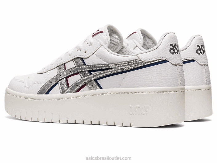 japão s pf 462T2225 branco/prata pura Asics