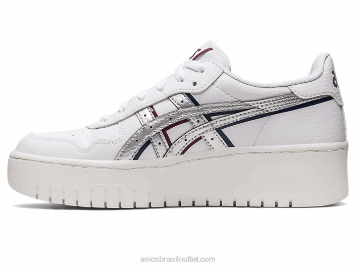 japão s pf 462T2225 branco/prata pura Asics