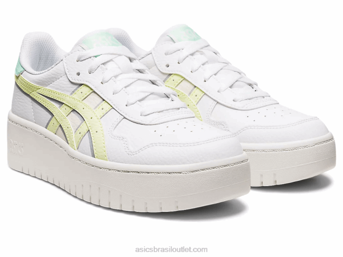 japão s pf 462T2230 branco/amarelo amontoado Asics