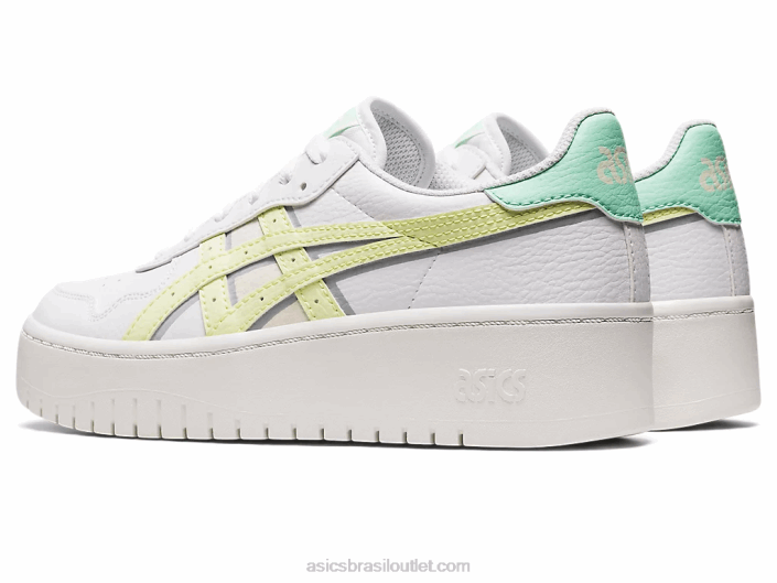 japão s pf 462T2230 branco/amarelo amontoado Asics