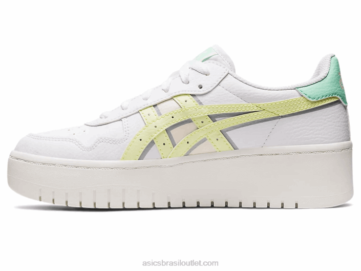 japão s pf 462T2230 branco/amarelo amontoado Asics