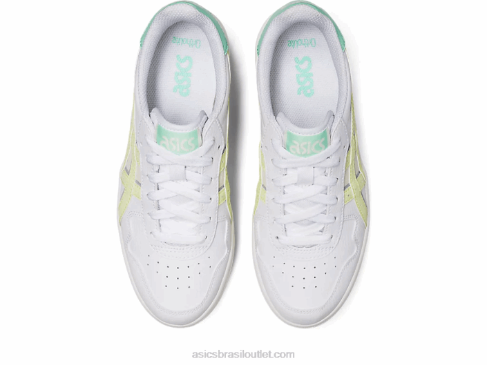 japão s pf 462T2230 branco/amarelo amontoado Asics