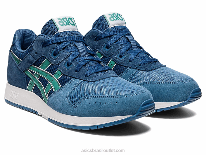 lyte clássico 462T649 fio dental/sálvia cinza Asics
