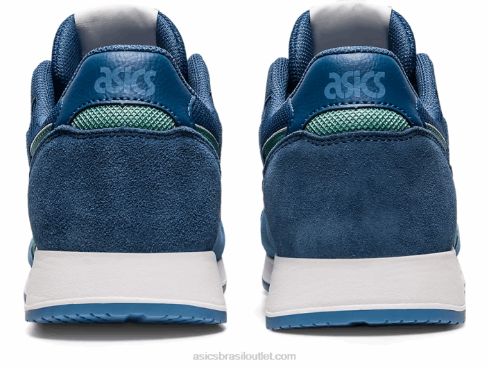 lyte clássico 462T649 fio dental/sálvia cinza Asics