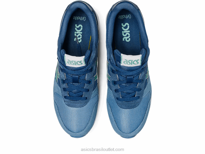 lyte clássico 462T649 fio dental/sálvia cinza Asics