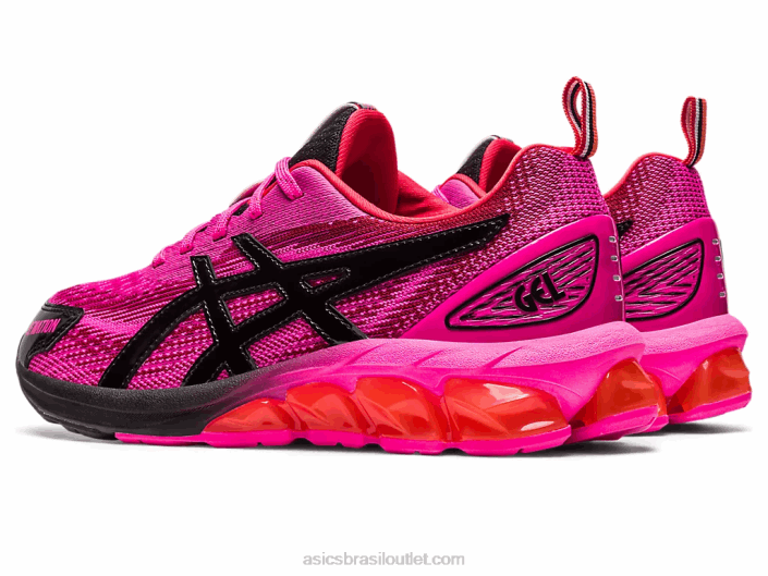 p.e nação x gel-quantum 180 vii 462T2382 rosa brilhante/preto Asics