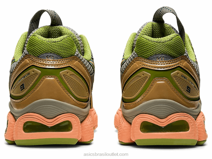ub3-s gel nimbus 9 462T3197 pedra abadia/champanhe Asics
