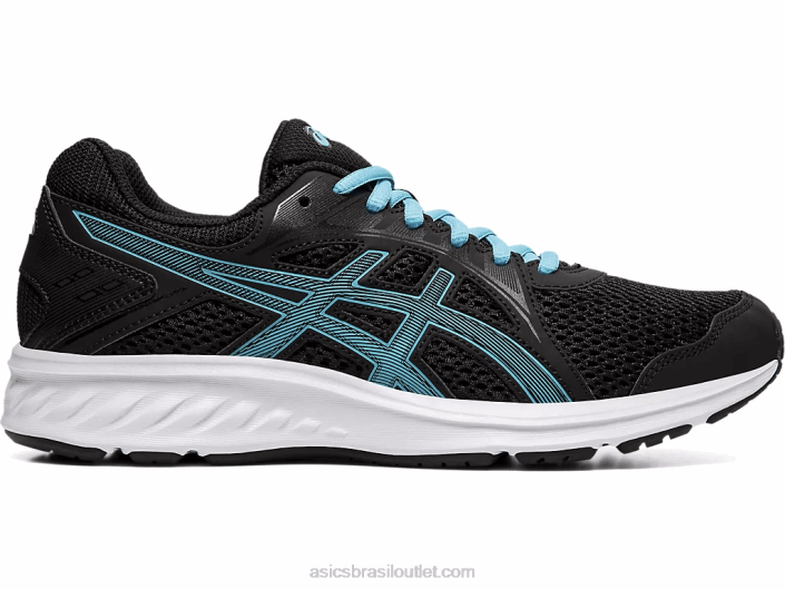 abalo 2 de largura 462T3914 preto/aquário Asics