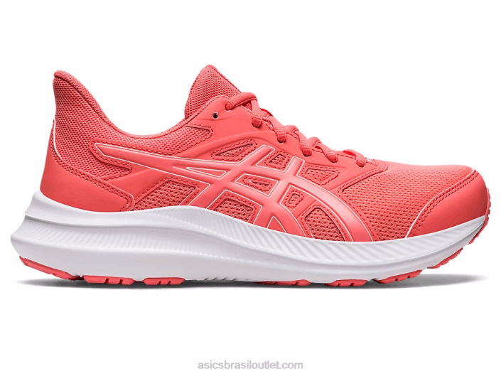 abalo 4 de largura 462T2518 mamão/branco Asics