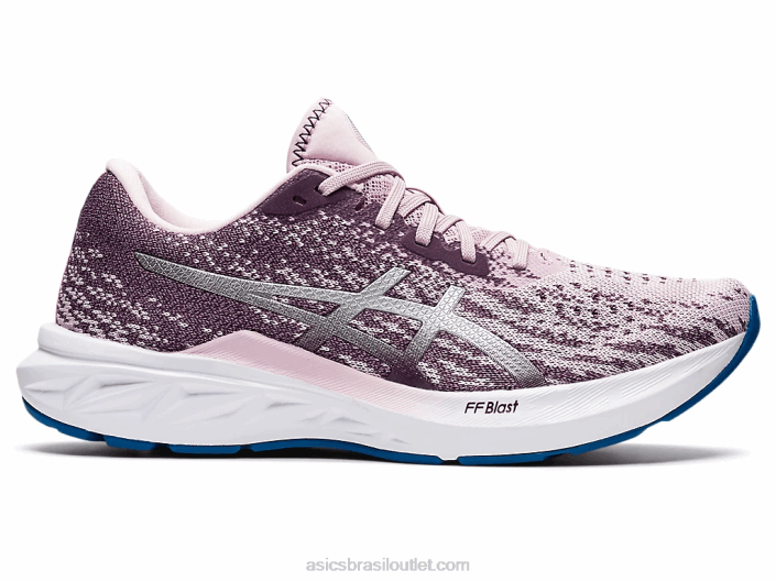 dinablast 2 462T3436 quase rosa/prata pura Asics