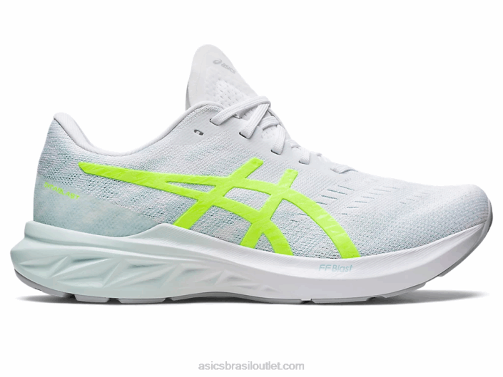 dinablast 3 462T2722 branco/amarelo de segurança Asics
