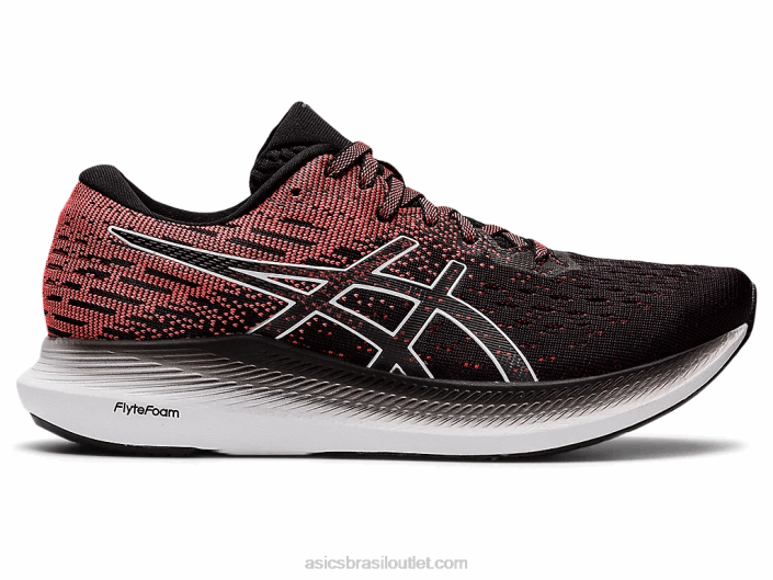 evoride 2 462T3811 coral preto/brilhante Asics