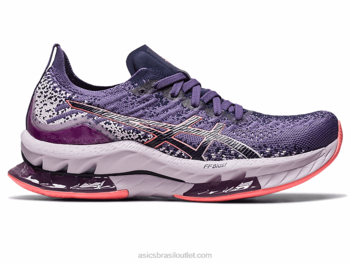 explosão de gel-kinsei 462T2419 roxo empoeirado/mamão Asics