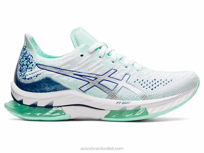 explosão de gel-kinsei 462T3679 branco/prata pura Asics