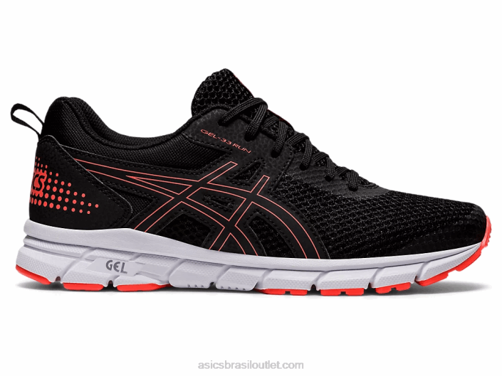 gel-33 462T3911 coral preto/flash Asics