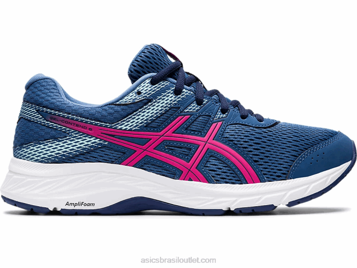 gel-contenda 6 462T4180 grande tubarão/glo rosa Asics