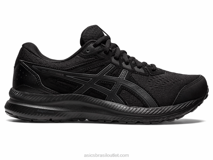 gel-contenda 8 462T2681 preto/cinza portador Asics