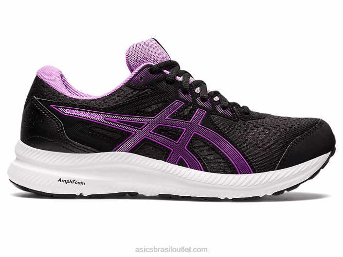 gel-contenda 8 462T2683 orquídea preta Asics