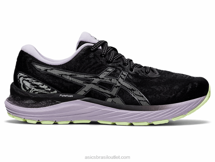 gel-cumulus 23 462T3869 preto/cinza portador Asics