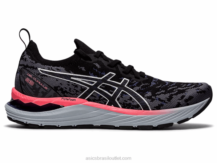 gel cumulus 23 mk 462T3774 portador cinza/preto Asics