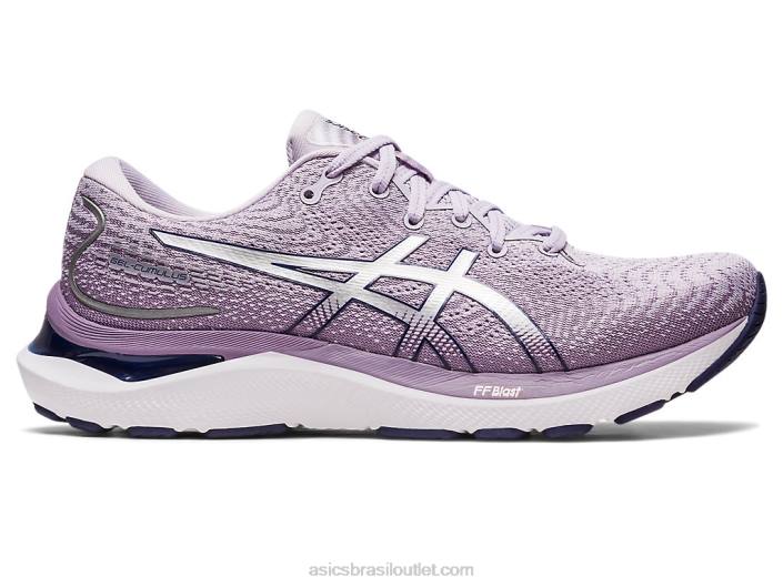gel-cumulus 24 462T2402 violeta crepúsculo/prata pura Asics