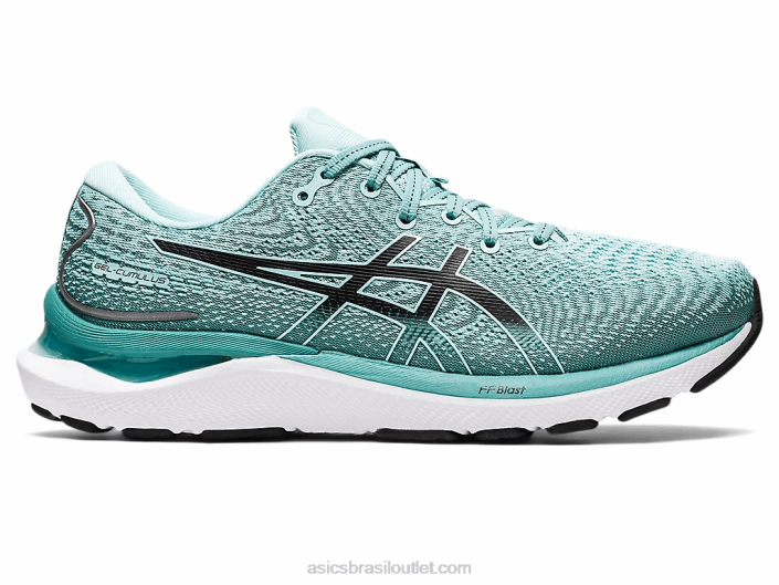 gel-cumulus 24 462T3240 oásis verde/preto Asics
