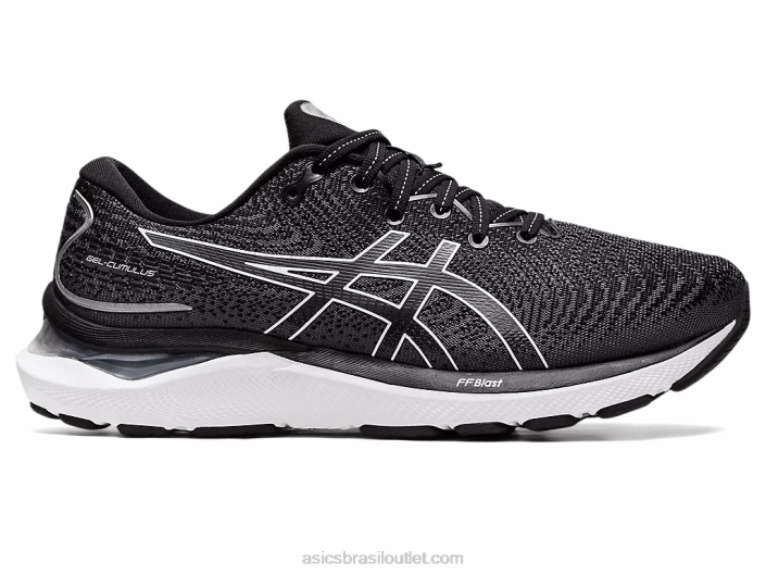 gel-cumulus 24 estreito 462T3247 transportadora cinza/branco Asics