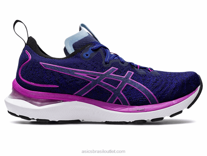 gel cumulus 24 mk 462T2692 mergulho azul/orquídea Asics