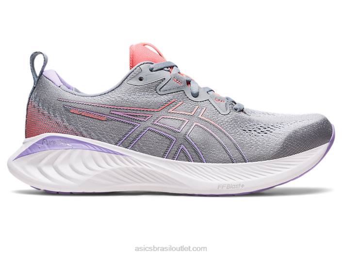 gel cumulus 25 de largura 462T2220 folha de rocha/mamão Asics