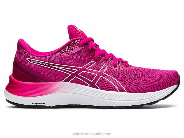 gel-excite 8 462T3710 rave rosa/branco Asics