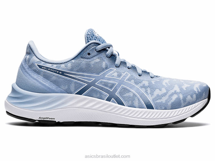 gel-excite 8 462T3853 névoa/branco Asics