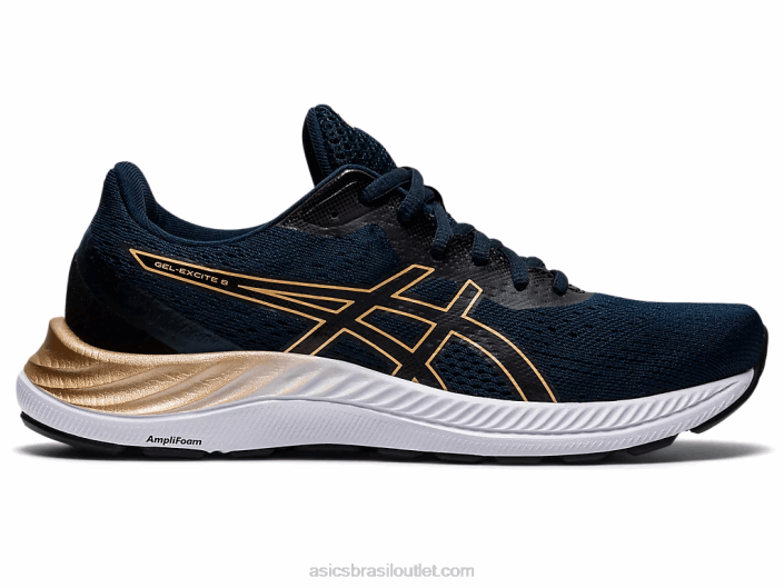 gel-excite 8 462T4004 azul francês/champanhe Asics