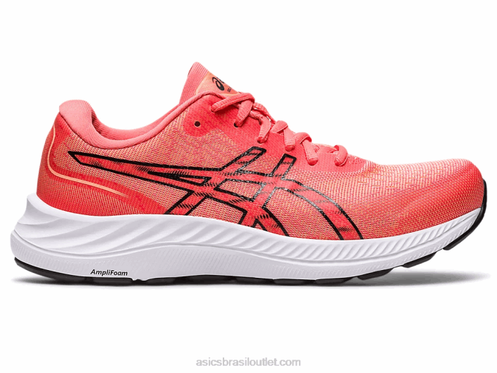 gel-excite 9 462T2414 mamão/preto Asics