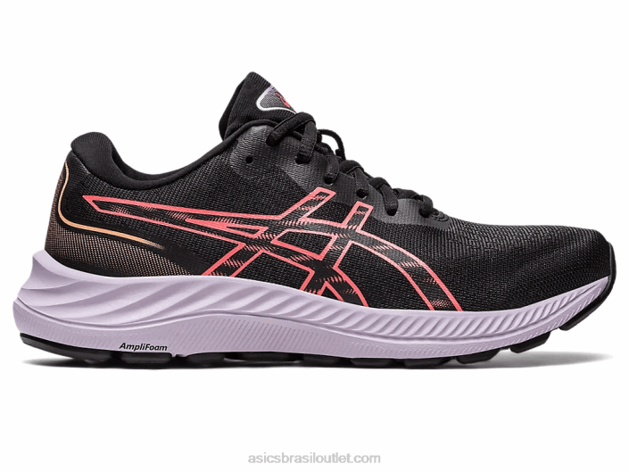 gel-excite 9 462T2458 preto/mamão Asics