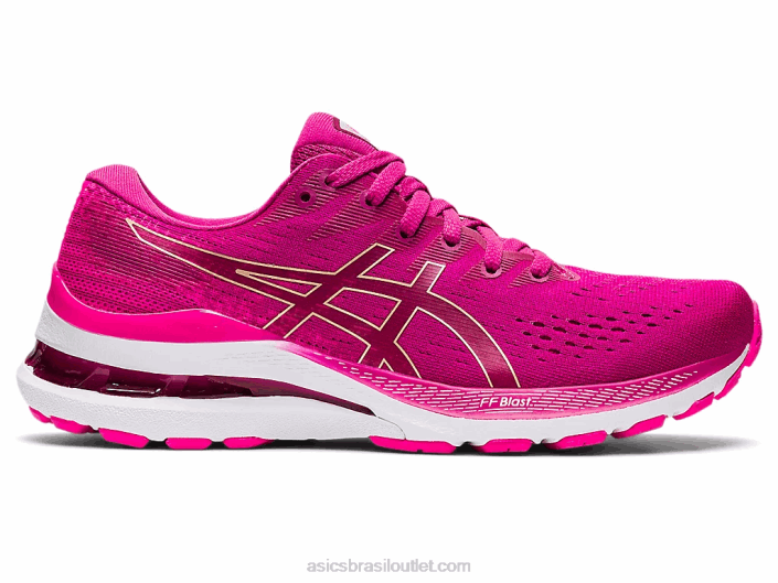 gel-kayano 28 462T3356 vermelho fúcsia/rosa glo Asics
