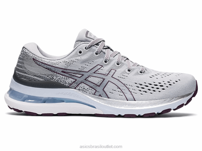 gel-kayano 28 462T3536 piemonte cinza/ameixa profunda Asics