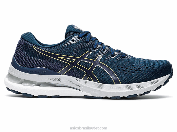 gel-kayano 28 de largura 462T3892 azul francês/azul trovão Asics